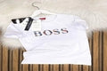 BOSS Kids Logo Cotton T-Shirt - White