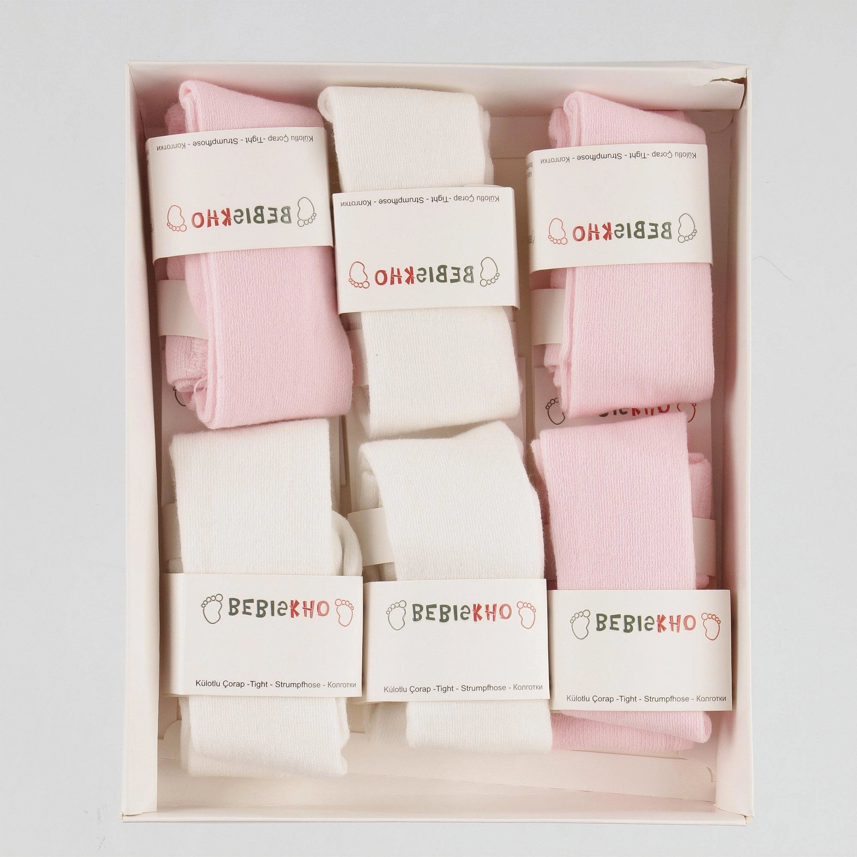 BEBIEKHO Baby & Kids Socks Set (Assorted Colors)- (6-24 months)