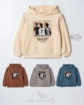 Urban Collective Graphic Kids Hoodie - Beige (7-10 years)
