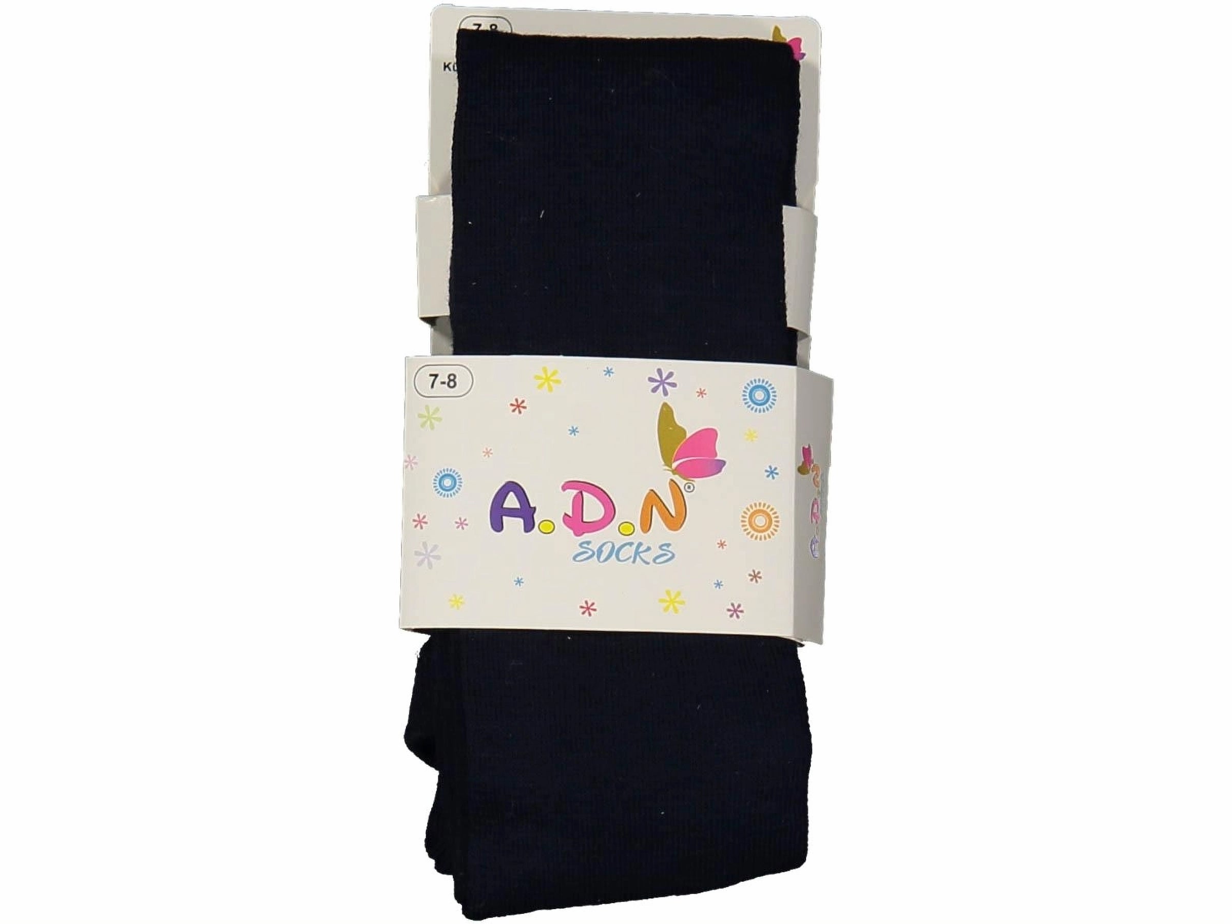 "Midnight Comfort" Premium Cotton Crew Legging- Dark Blue (9-10 years)