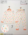 İnci Baby Floral 2-Piece Long-Sleeve Clothing Set (6-9 months)