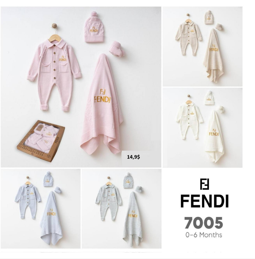 Baby Clothing Set - Pink\Blue (0-6 months)