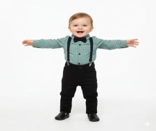 Dashing Elegance for Your Little One - Beige (6-24 months)
