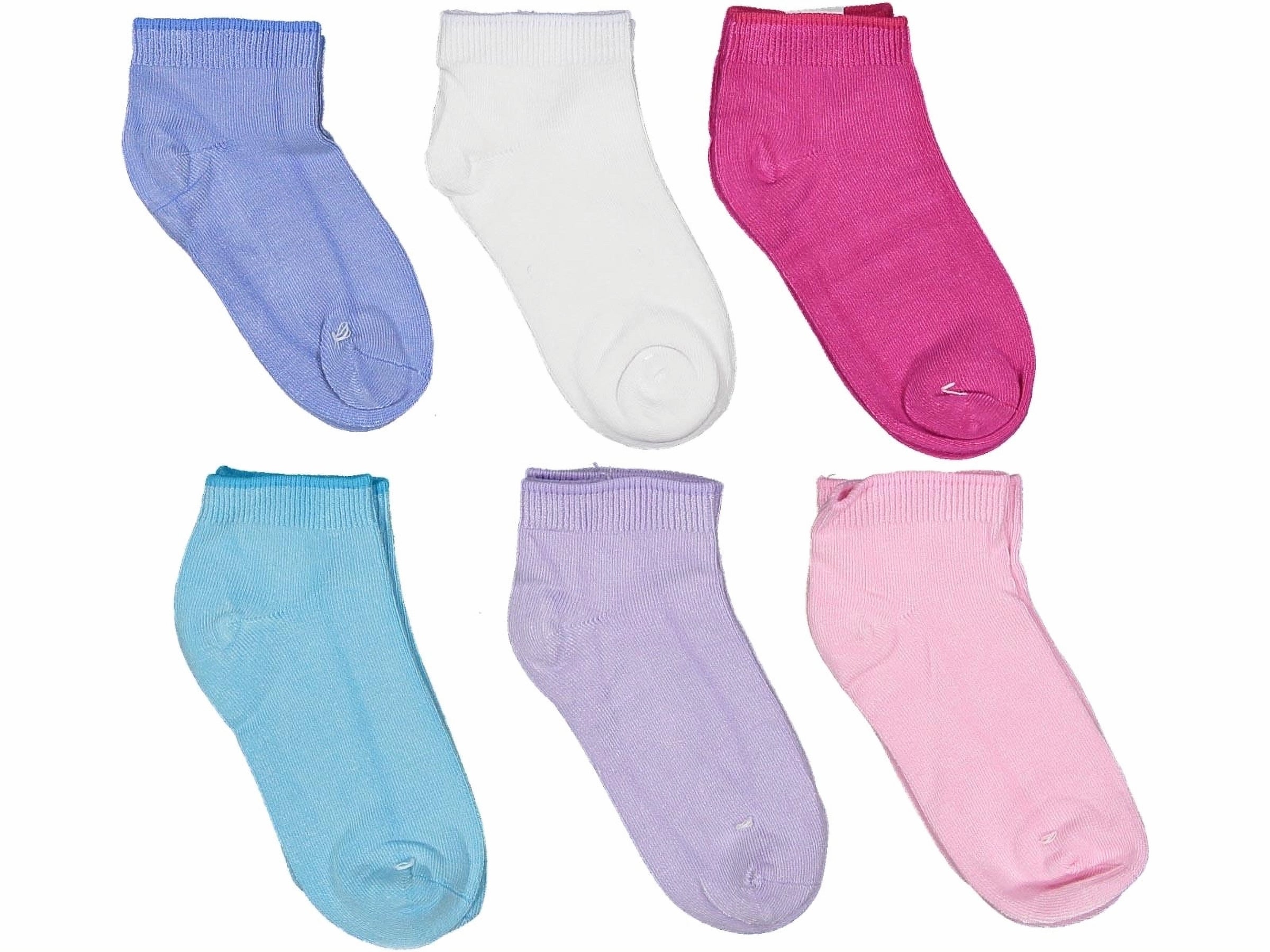 Candy Color Comforts – Premium Knit Ankle Socks (3-7 years)