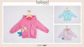 Bebessi Kids Disney Princess Hooded Windbreaker Jacket - Pink (1-4 years)