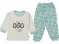 Playful Penguin Baby Bodysuit Set - Salmon (12-24 months)