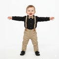 Little Gentleman Formal Suit Set - Black (6-24 months)