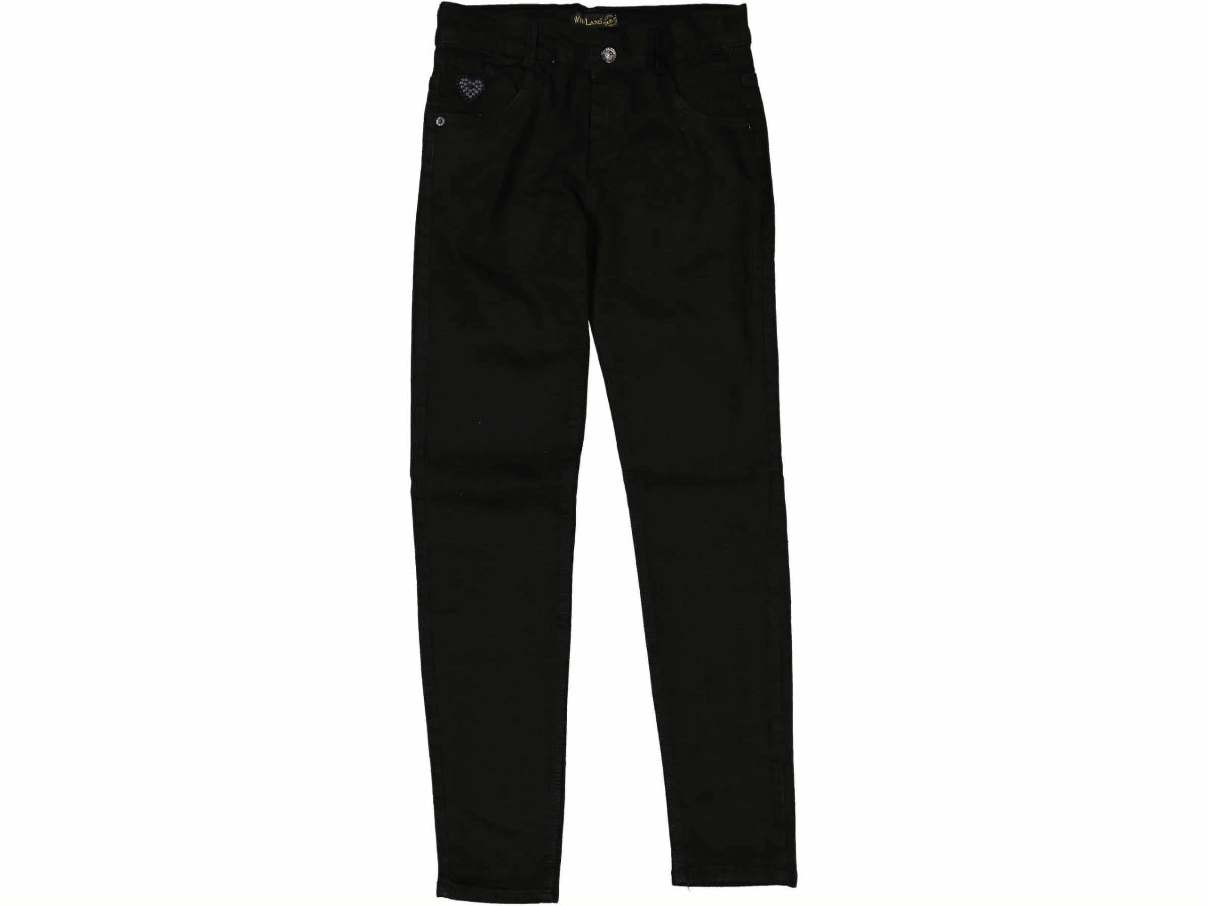 Shadow Flex Kids' Slim Jeans - Black (12-16 years)