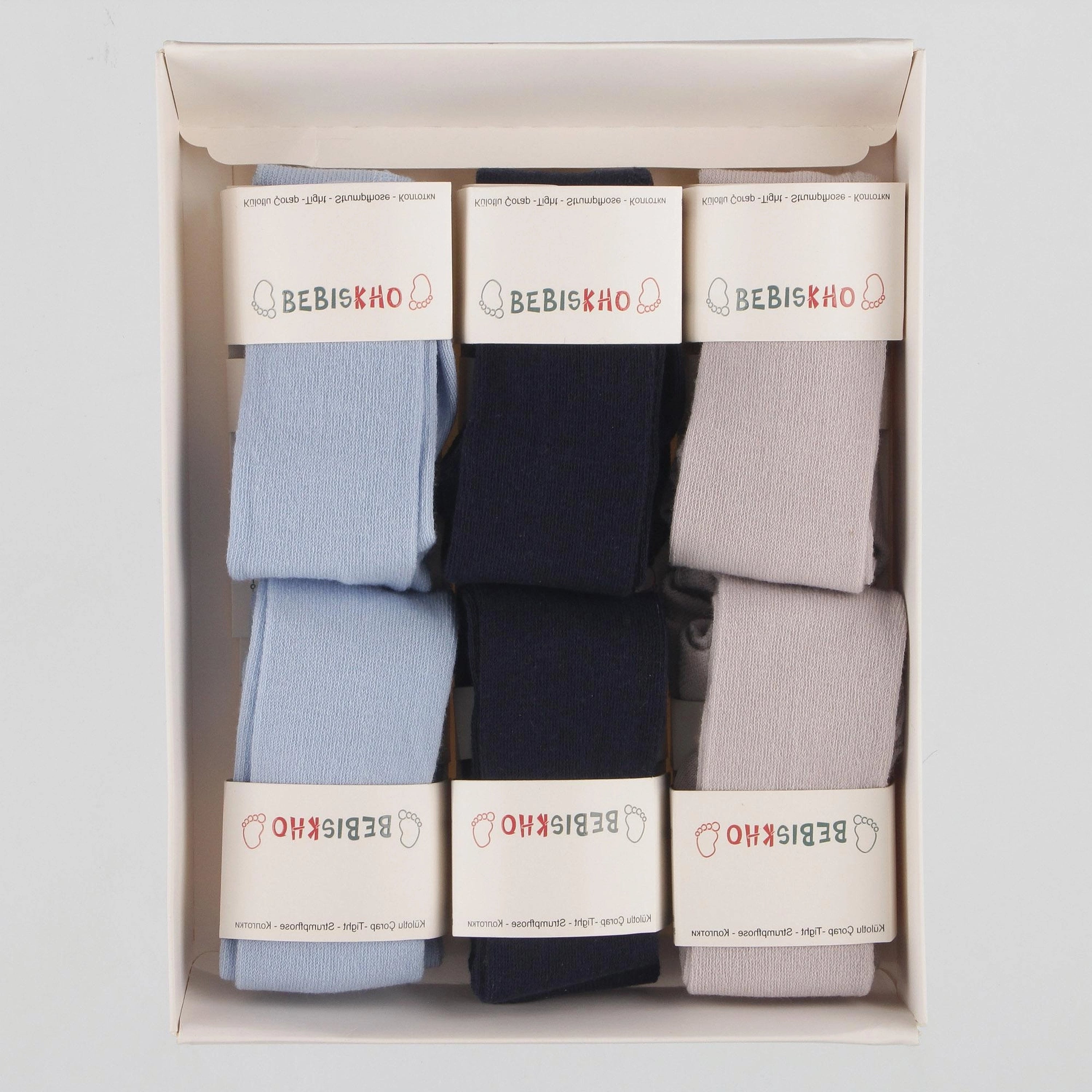 Bebiskho Premium Cotton Baby Socks Gift Set (6-24 months)