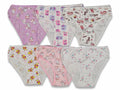 Sweet Dreams & Daisies: 6-Pack Premium Cotton Comfort Briefs (10-11 years)
