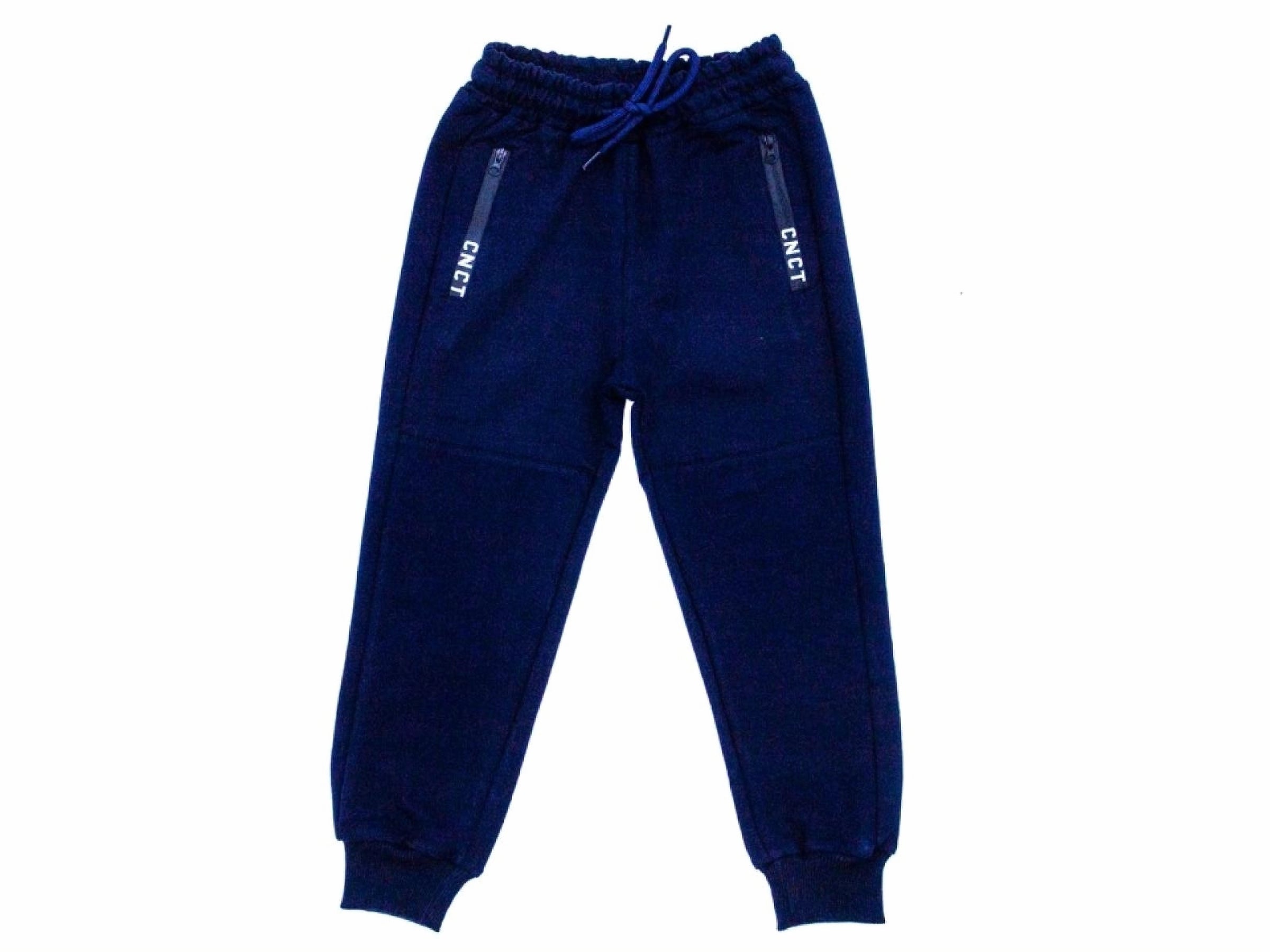 Boys' CNCT Graphic Knit Joggers – Navy Blue (9-12 years)