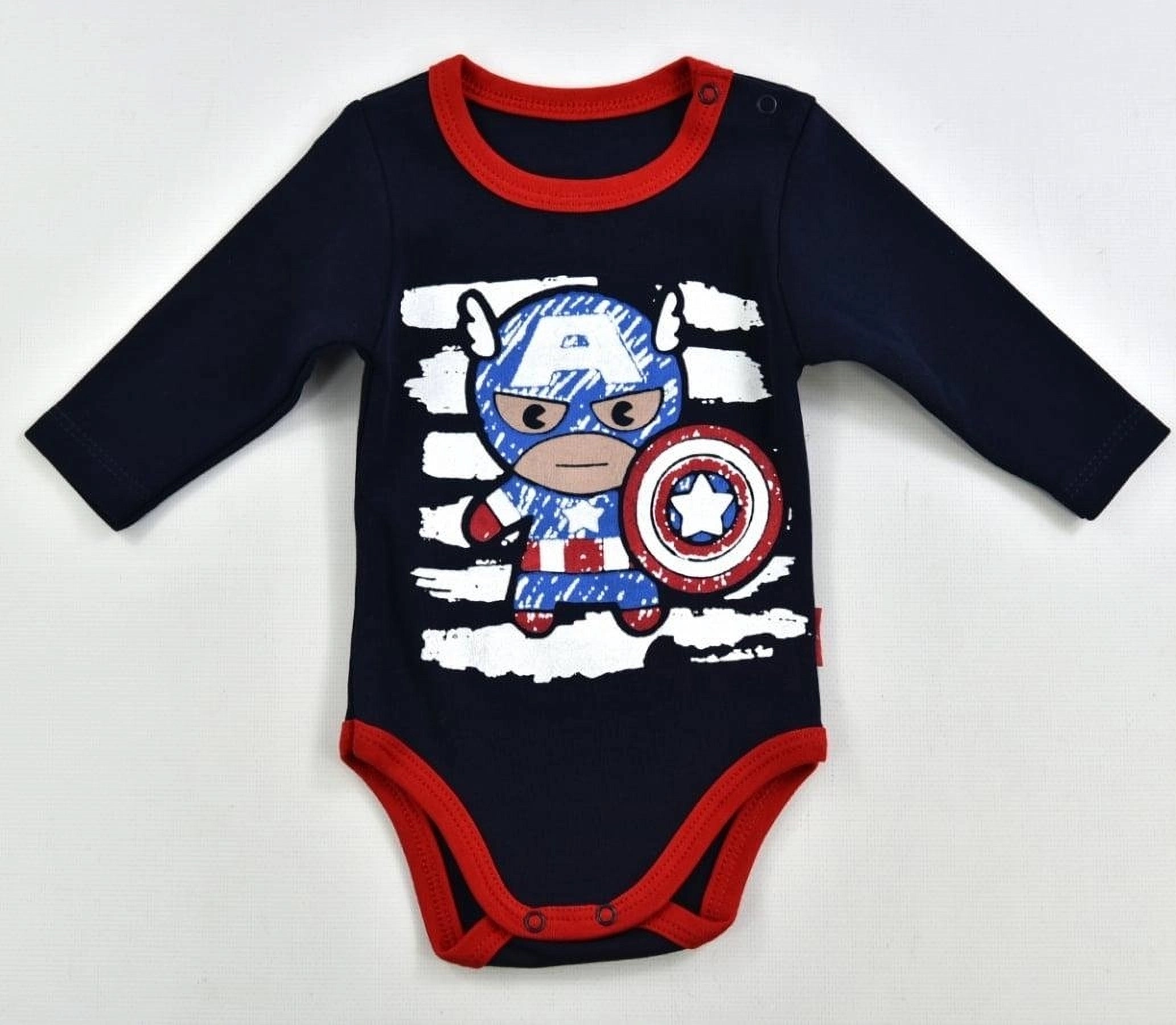 "Mountain Explorer" Infant Bodysuit - Blue (1-12 months)