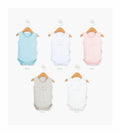Essential Unisex Sleeveless Baby Bodysuit Multi-Pack  - Blue (0-24 months)