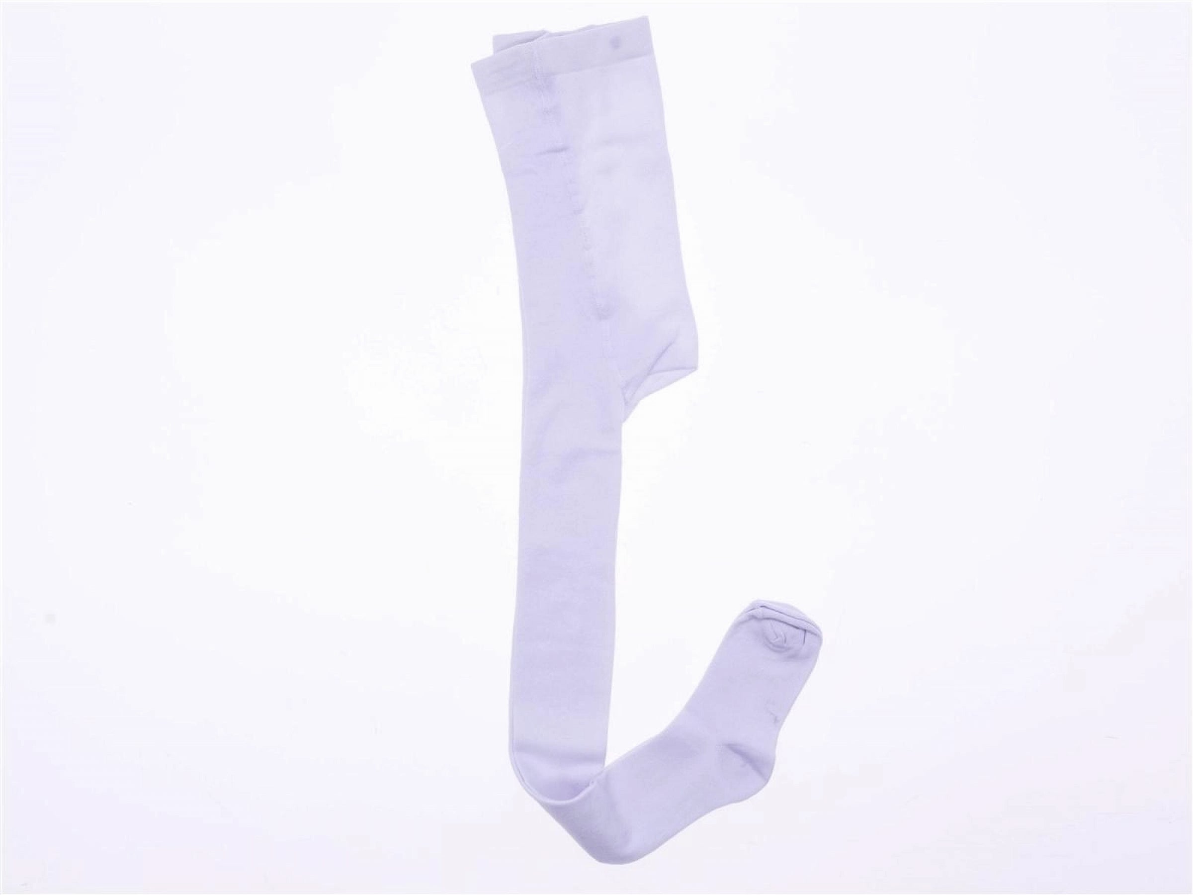 White Kids Ribbed Crew Socks - White  () (7-8 years)
