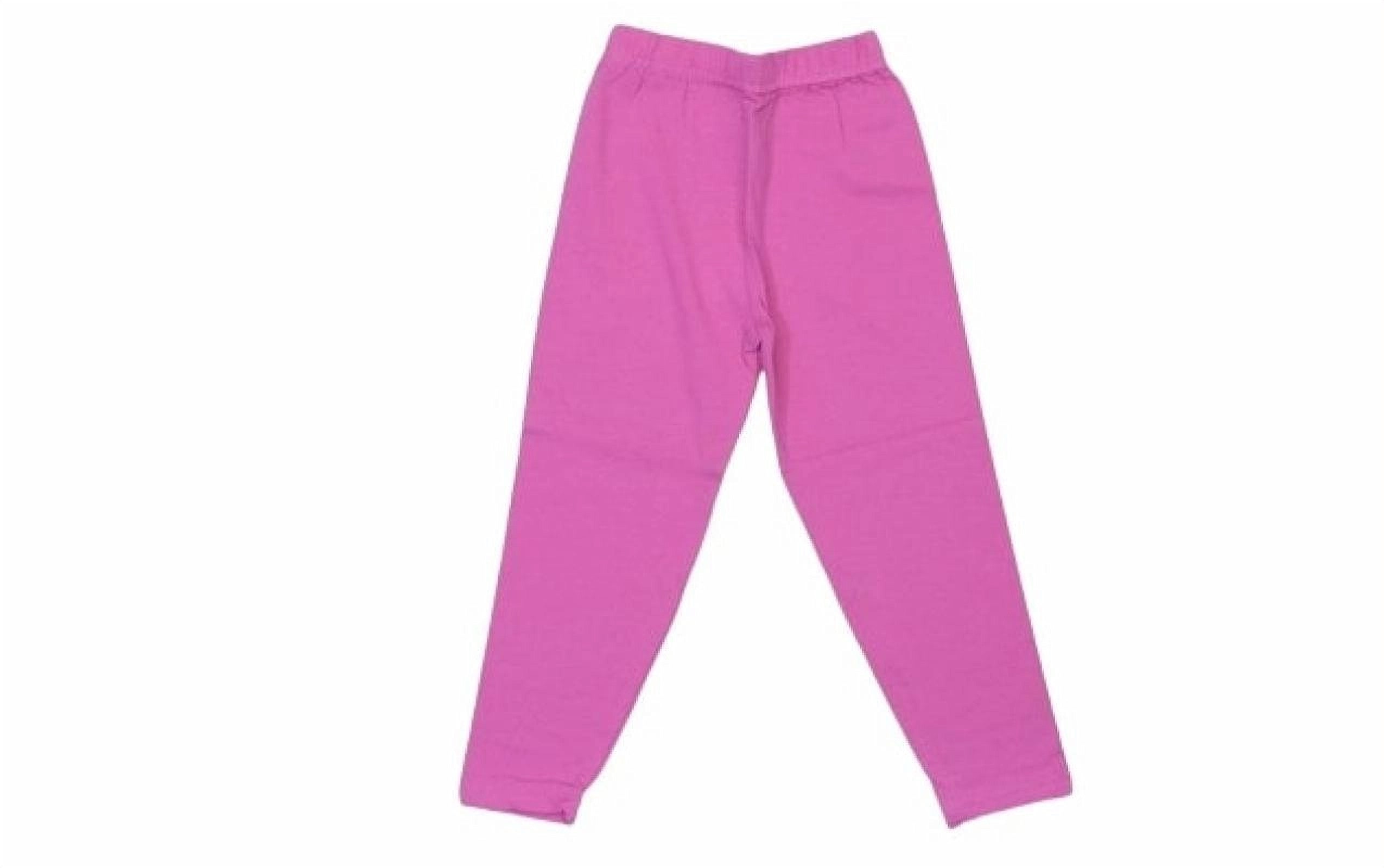 Kids' Pink Waffle Knit Lounge Joggers- Pink (5-8 years)